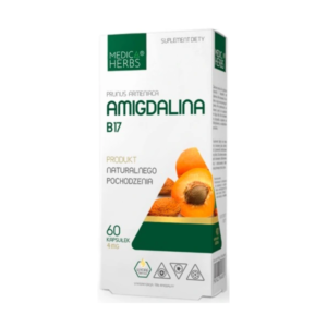 Medica Herbs AMIGDALIN B17 vitamin B 60 caps.
