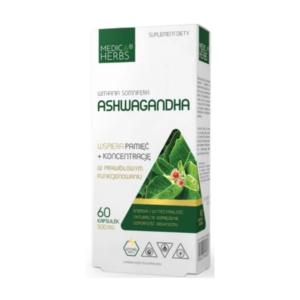 Medica Herbs Ashwagandha MEMORY CONCENTRATION 60 caps