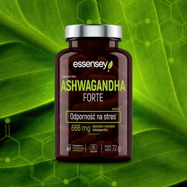 ASHWAGANDHA FORTE 666mg Strong Extract Stress Sleep Relaxation Ashwagandha Root (Set of 2) - Image 5