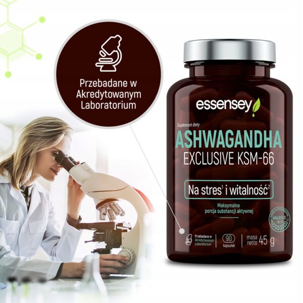 ASHWAGANDHA PREMIUM KSM-66 ROOT EXTRACT MAX PORTION STRESS SLEEP RELAXATION - Image 3
