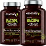 BACOPA MONNIERI BRAHMI STRONG EXTRACT MEMORY CONCENTRATION BRAIN BACOPA (Set of 2)