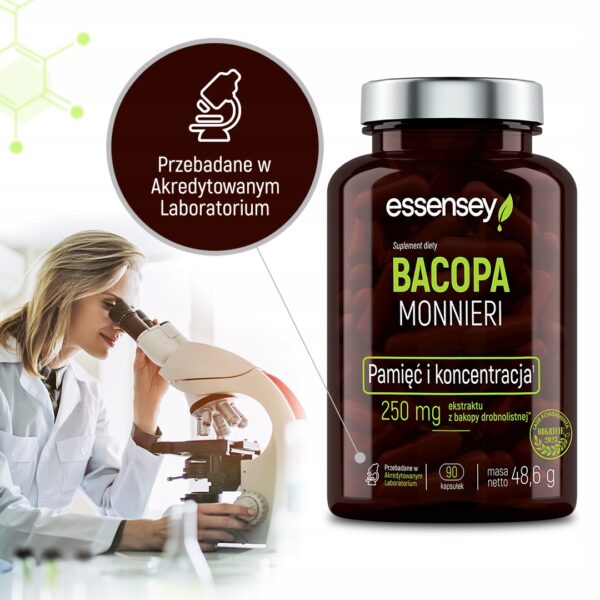 BACOPA MONNIERI BRAHMI STRONG EXTRACT MEMORY CONCENTRATION BRAIN BACOPA (Set of 2) - Image 3
