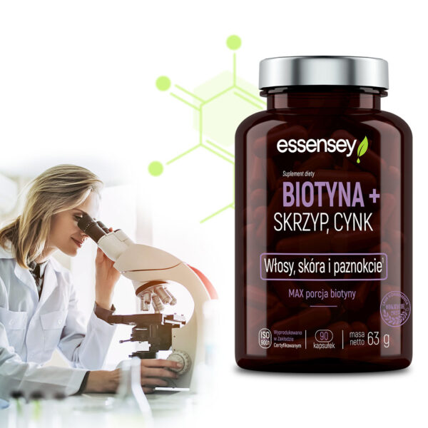 BIOTIN FORTE + HORSETAIL + ZINC FOR 90 DAYS HEALTHY STRONG HAIR SKIN NAILS - Image 2