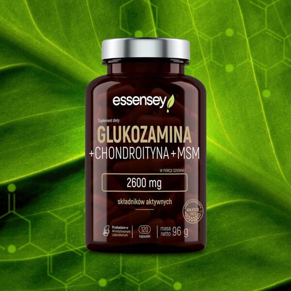 GLUCOSAMINE + CHONDROITIN SULFATE + MSM 2600MG FOR SENIOR ATHLETES (Set of 2) - Image 5