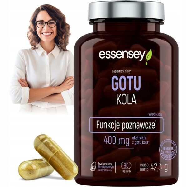 GOTU KOLA FOR 90 DAYS Pure Extract Concentration Memory Sleep Stress Brain - Image 1
