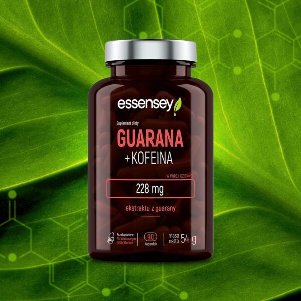 GUARANA 228MG + CAFFEINE 200MG STRONG EXTRACT 90 DAYS CERTIFIED FACTORY - Image 3