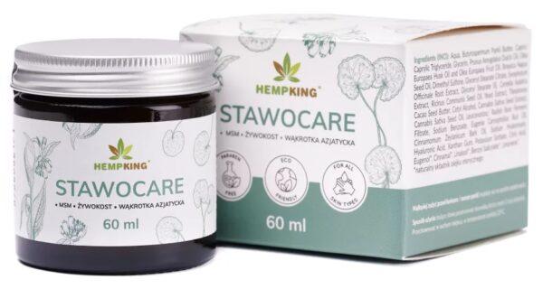 HEMPKING Stawocare HEMP OINTMENT FOR JOINTS COMPRESSOR Pennywort MSM - Image 1