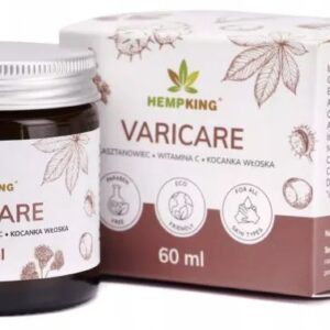 HEMPKING Varicare HEMP OINTMENT FOR CAPILLARIES Horse Chestnut VITAMIN C KILLER