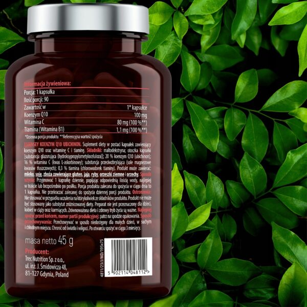 COENZYME Q10 100MG COMPLEX FOR HEART SKIN IMMUNITY COQ10 UBIQUINONE FOR 90 DAYS (Set of 2) - Image 7