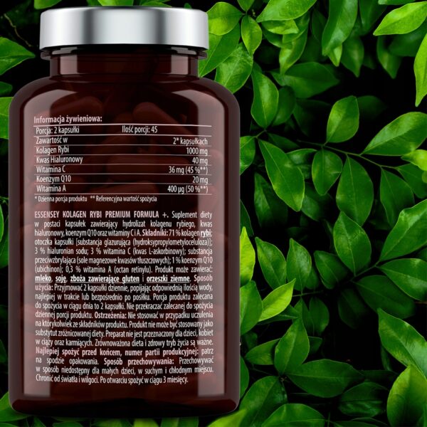 FISH COLLAGEN STRONG JOINTS SKIN BONES + HYALURONIC ACID COENZYME Q10 VIT CA - Image 6