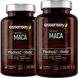 MACA FOR LIBIDO POTENCY SEX DESIRE STRONG ROOT EXTRACT FOR 180 NIGHTS (Set of 2)