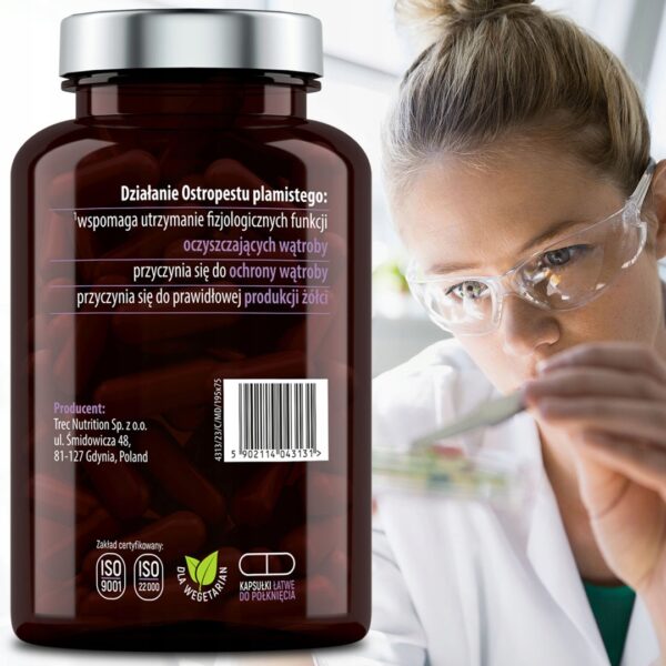 MILK THISTLE 500mg STRONG SEED EXTRACT LIVER DIGESTION HEART (Set of 2) - Image 6