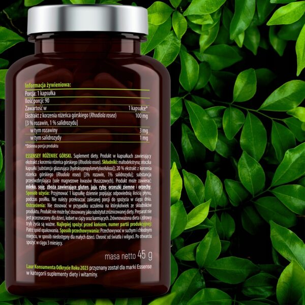 RHODIOLA ROSEA ROOT EXTRACT MIND COGNITIVE FUNCTIONS (Set of 2) - Image 7