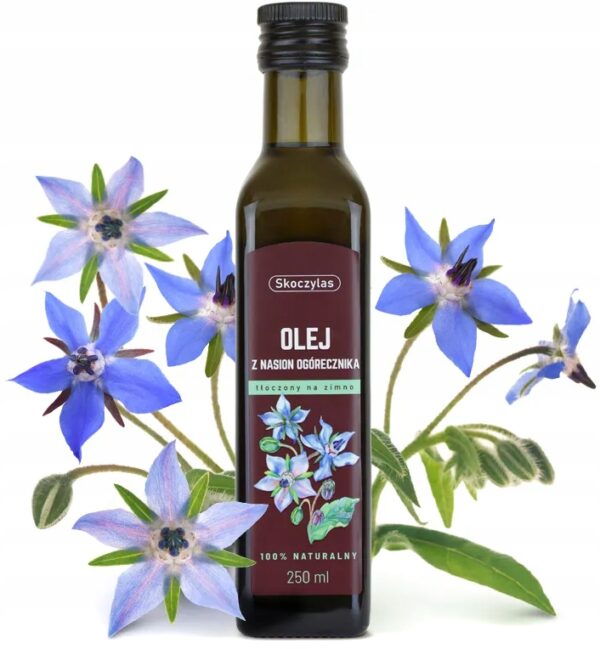 SKOCZYLAS Borage seed oil 100% NATURAL COLD PRESSED - Image 1