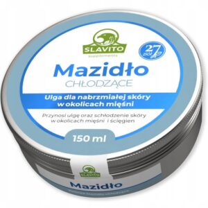 SLAVITO Herbal Ointment COOLING Joints MUSCLES