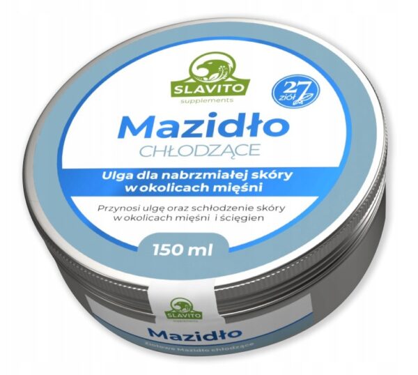 SLAVITO Herbal Ointment COOLING Joints MUSCLES - Image 1