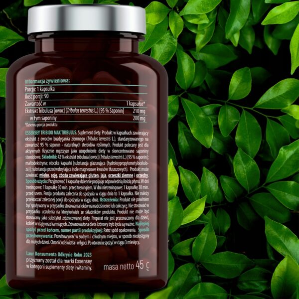 TRIBULUS FORTE THE STRONGEST EXTRACT 95% TESTOSTERONE SEX LIBIDO POTENCY - Image 6