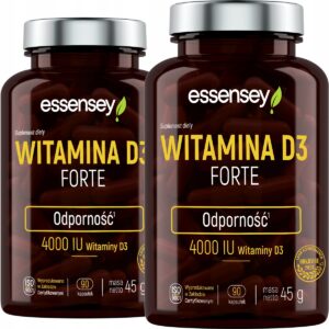 VITAMIN D3 FORTE 4000mg IMMUNITY HEALTHY TEETH BONES MUSCLES VIT D 180 caps