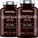 VITAMINS FOR WOMEN + COLLAGEN + BIOTIN FOR SKIN HAIR METABOLISM 90 CAPS (Set of 2)