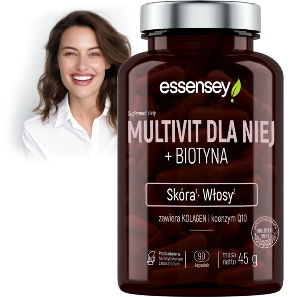 VITAMINS FOR WOMEN + COLLAGEN + BIOTIN FOR SKIN HAIR METABOLISM 90 CAPS (Set of 2) - Image 2