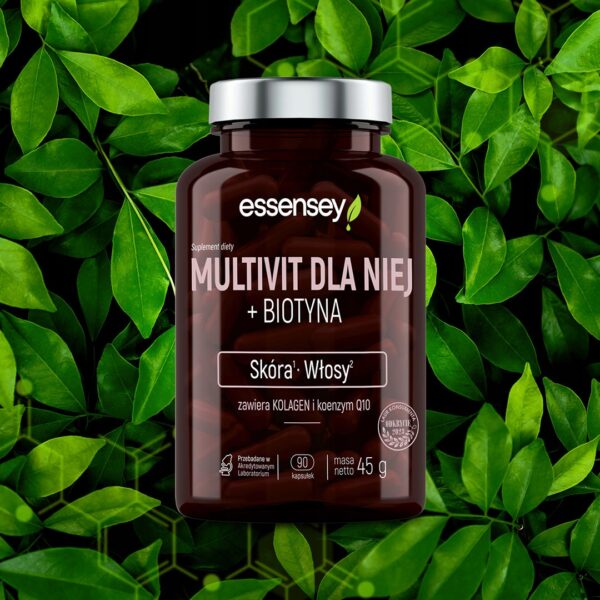 VITAMINS FOR WOMEN + COLLAGEN + BIOTIN FOR SKIN HAIR METABOLISM 90 CAPS - Image 4