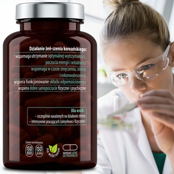 KOREAN GINSENG FATIGUE STRESS ENERGY STRONG ROOT EXTRACT 90 DAYS - Image 5