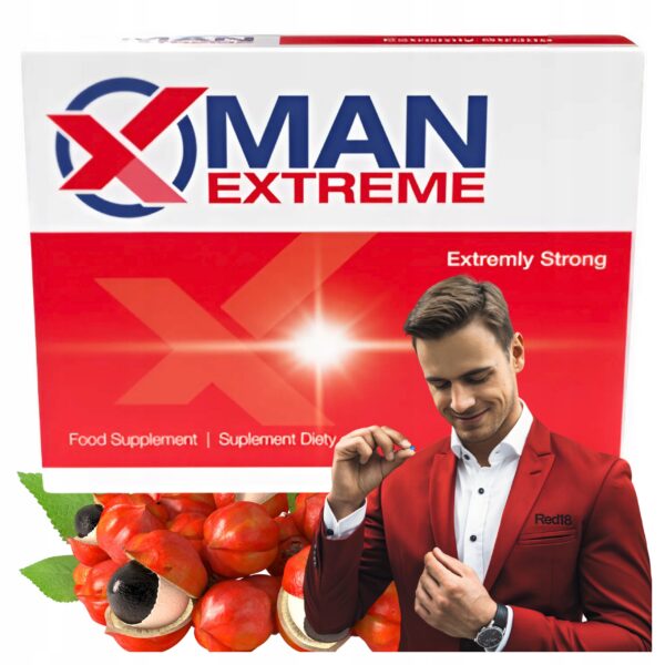 1x Tablets for erection potency MAN-EXTREME FAST ACTION STRONG - Image 1