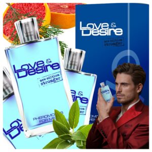 3 x Pheromones Love & Desire pheromone perfume 100 ml