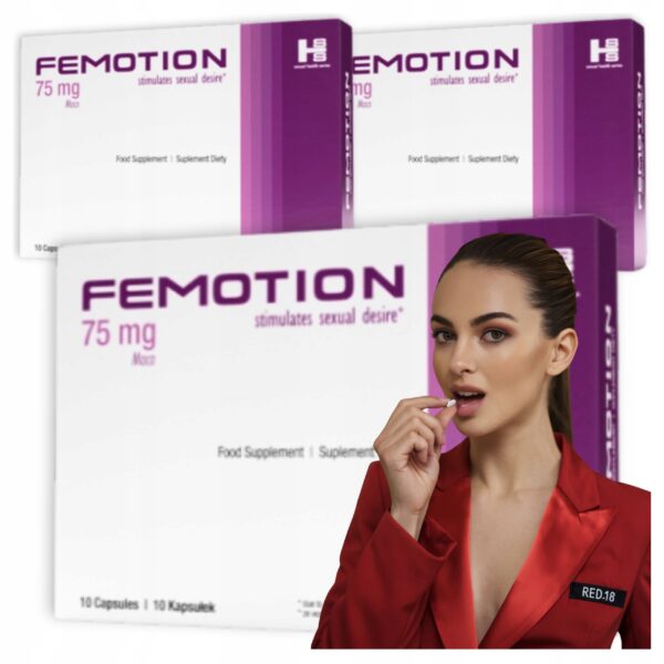 3x-Tabletki-na-LIBIDO-DLA-KOBIET-Femotion-Silny-Orgazm-Dluzszy-Sex-10-szt 3x Tablets for LIBIDO FOR WOMEN Femotion Strong Orgasm Longer Sex 10 pcs. (Set of 3) - Image 1