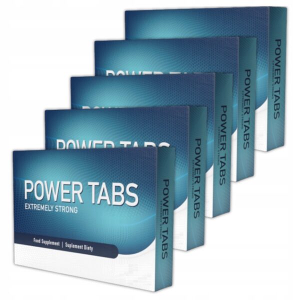5x TABLETS FOR ERECTION POTENCY POWER-TABS ERECTION STRONG BIGGER TESTOSTERONE - Image 1