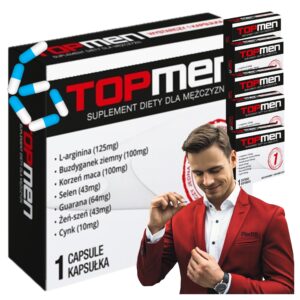 6x TOP-MEN Libido Sex Erection Potency Pills Quick Effect Works 24h