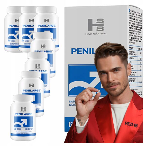 7 x Tablets for PENIS ENLARGEMENT AND THICKENING Penilarge 60 capsules - Image 1