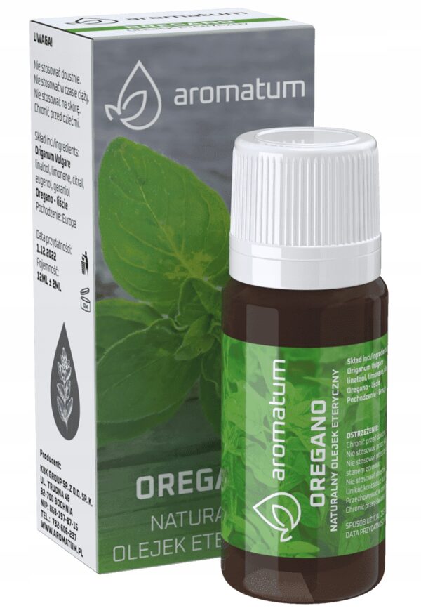 Aromatum ESSENTIAL OIL 100% Natural OREGANO - Image 1