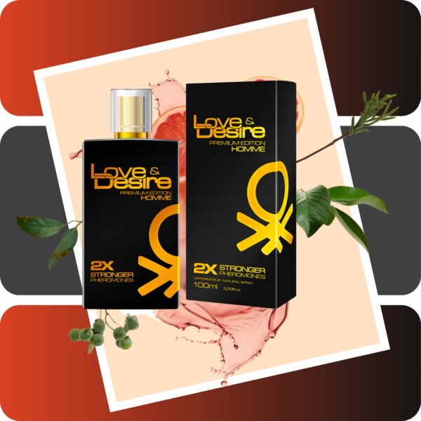 Pheromones Men's Perfume with Pheromones Love&Desire PREMIUM 100ml STRONG - Image 9
