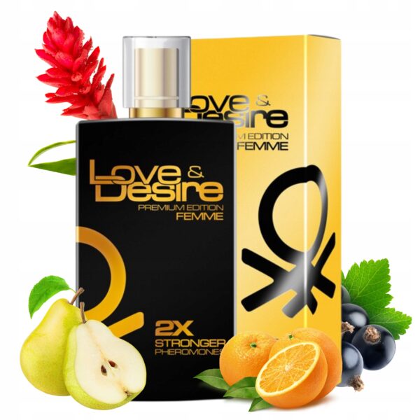 Perfume Women's Fruity Floral Love & Desire Premium 100 ml For Women - Image 1