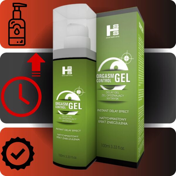 Premature Ejaculation LONGER SEX ORGASM CONTROL Extension Gel 100ml - Image 2