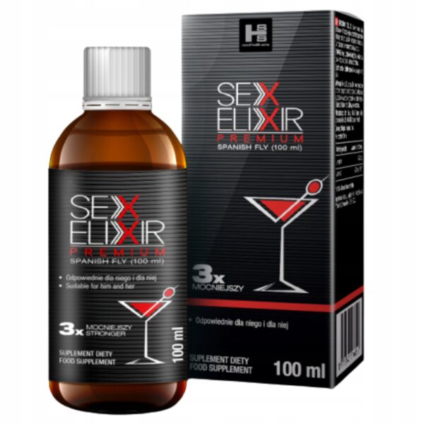 SEX ELIXIR PREMIUM SPANISH FLY DROPS LIBIDO POTENCY ORGASM 100ml - Image 1