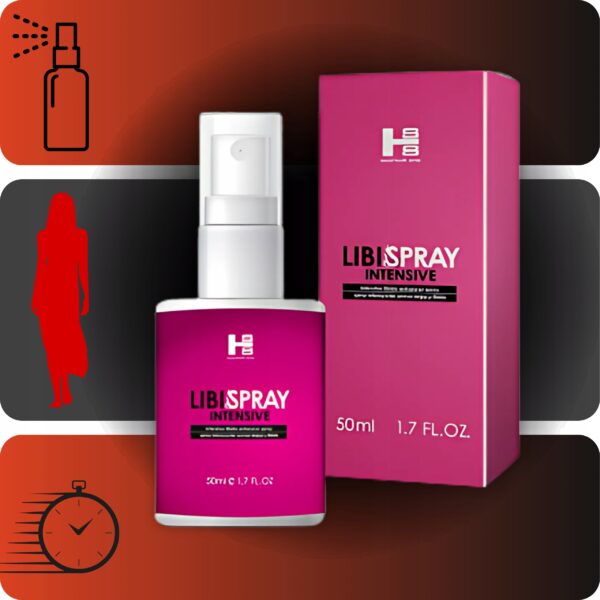 SPRAY FOR VAGINA STRESSING LibiSpray MEGA ORGASM libido for women 50 ml - Image 2