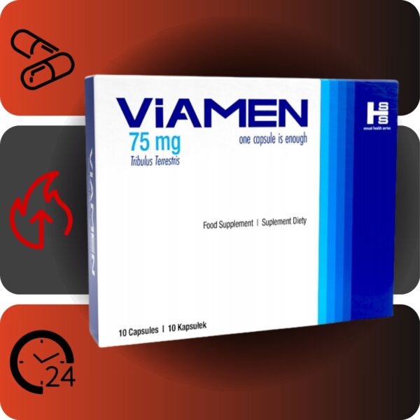 TABLETS FOR POTENCY ERECTION VIAMEN Erection Longer Sex Libido 10 pcs. - Image 2