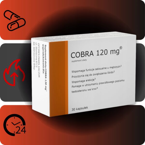 90x Tablets for Erection Potency Libido COBRA 120 TESTOSTERONE LEVEL (Set of 3) - Image 3
