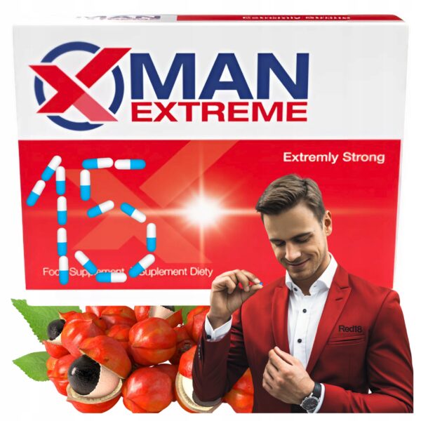 Tablets for potency erection MAN-EXTREME x15 capsules - Image 1