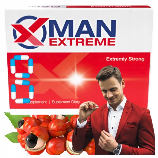 Tablets for potency erection erection MAN-EXTREME x8 capsules - Image 1