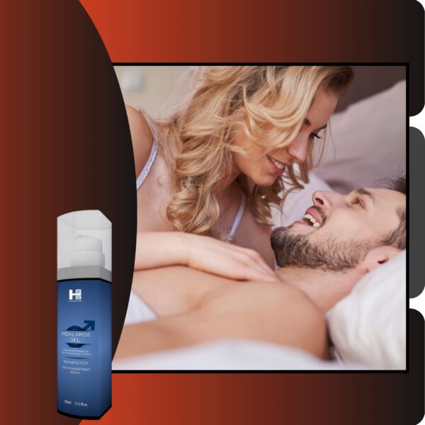 Gel for ENLARGEMENT AND THICKENING OF THE PENIS Penilarge XXL 100ml erection sex - Image 3