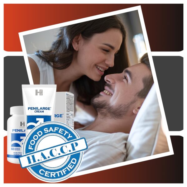 Set of Tablets + Cream for PENIS ENLARGEMENT Penilarge MEGA THICKENING - Image 3