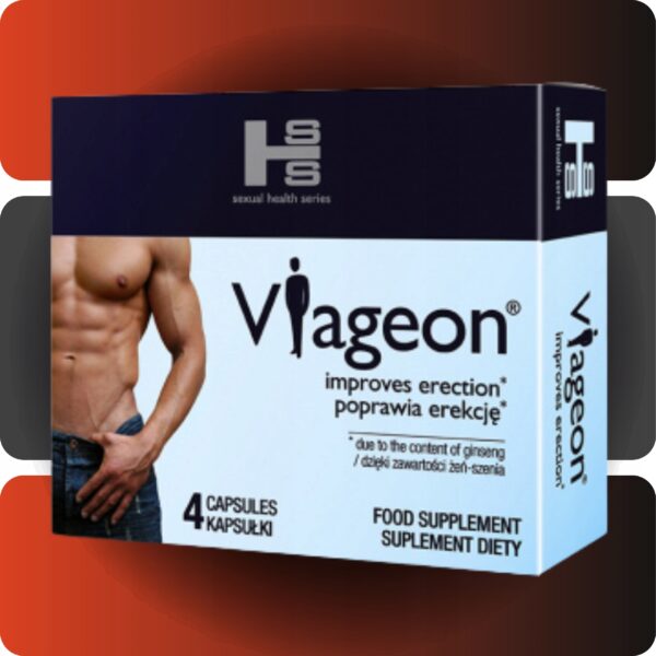 4x VIAGEON Tablets for erectile potency LONG SEX LIBIDO ORGASM ENERGY - Image 9