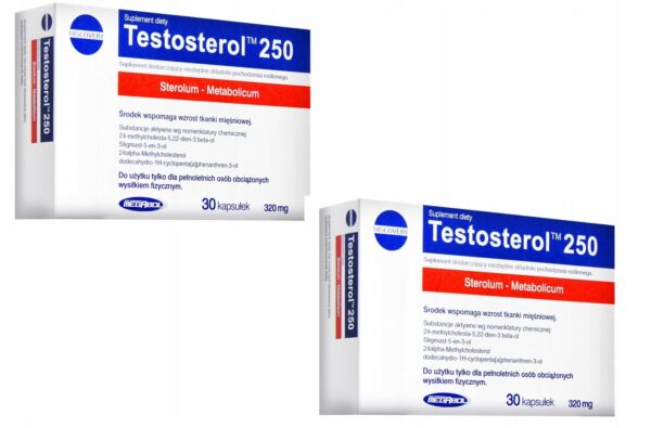 2x Strong Testosterol 250 320mg Increase Your Testosterone (Set of 2) - Image 1