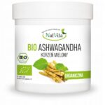 Ashwagandha Organic Ground Ginseng Stress Memory Adaptogen Libido 250g NatVita