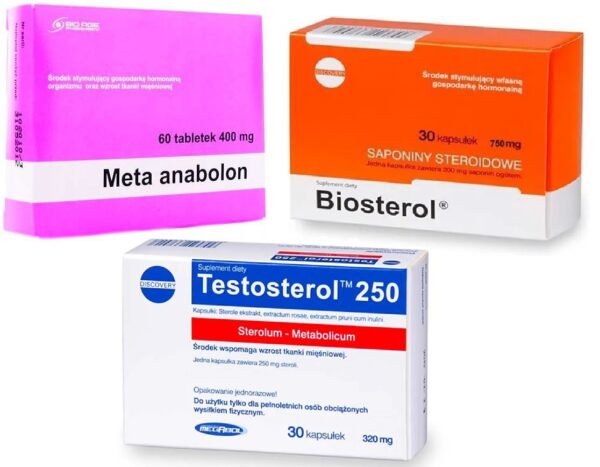 Very Strong Supplement Set Legal Steroids Fenugreek Testosterone Sterols (Set of 3) - Image 1