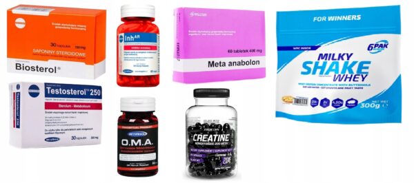 Protein WPC Creatine Meta Anabolon GYM Set (Set of 7 products) - Image 1