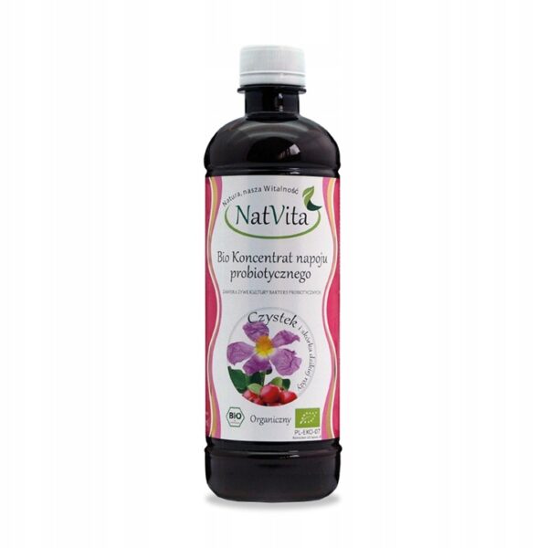 BIO Concentrate Probiotic Rock Rose Wild Rose Immunity Nature 500ml NatVita - Image 1